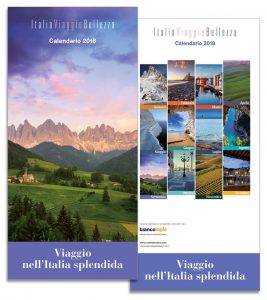 Calendario 2018 ItaliaViaggioBellezza da parete