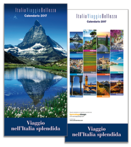 Calendario ItaliaViaggioBellezza da parete 2017